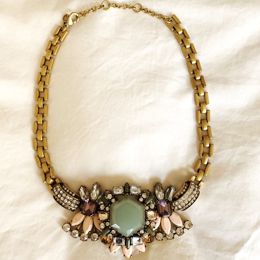 J. Crew Jewel statement necklace